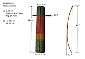 Tsii' Edo' Ai (Apache Fiddle), Wood, horsehair, Native American (Apache)